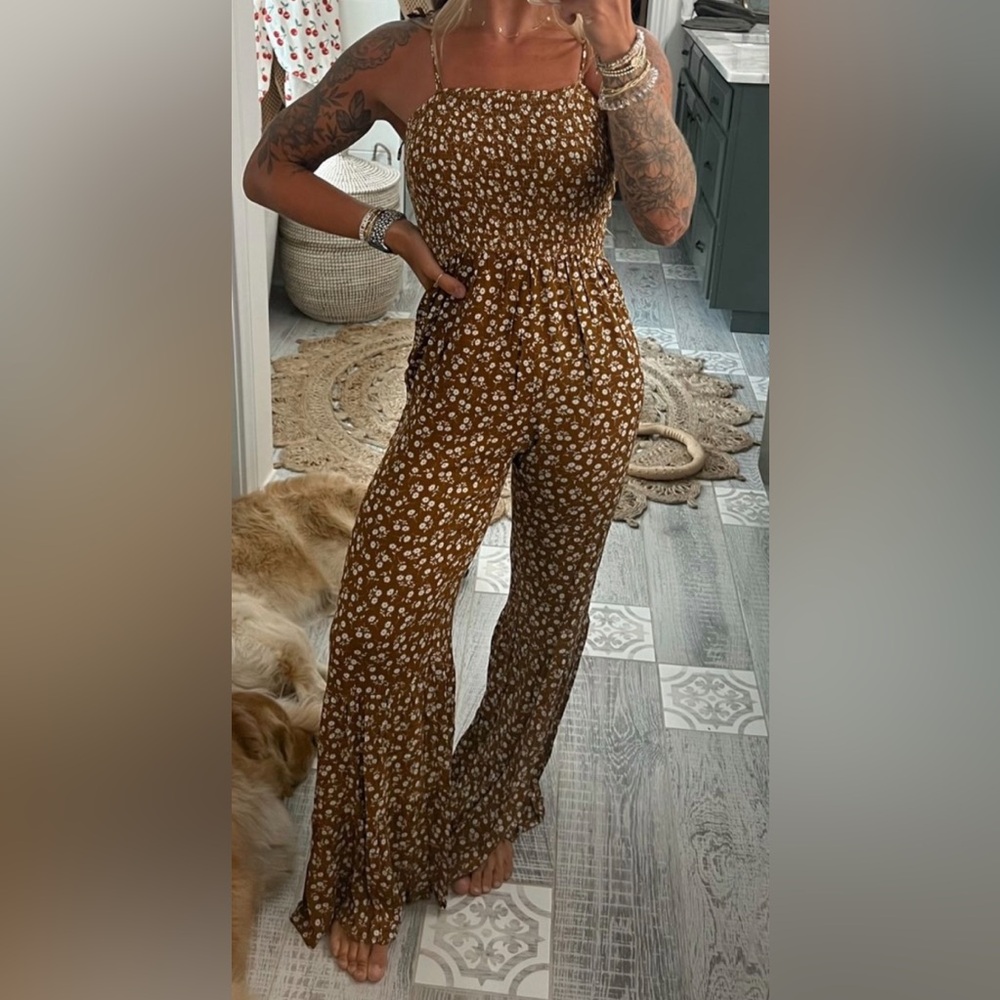 Pink Lily Boho jumpsuit